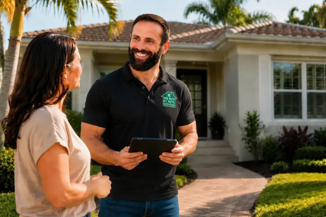 How the cash home buying process works in St. Petersburg Step-by-step diagram of the cash home buying process from offer to closing